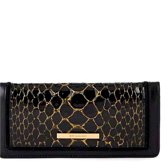 ❤️Brahmin Ady Black Cavatica Wallet